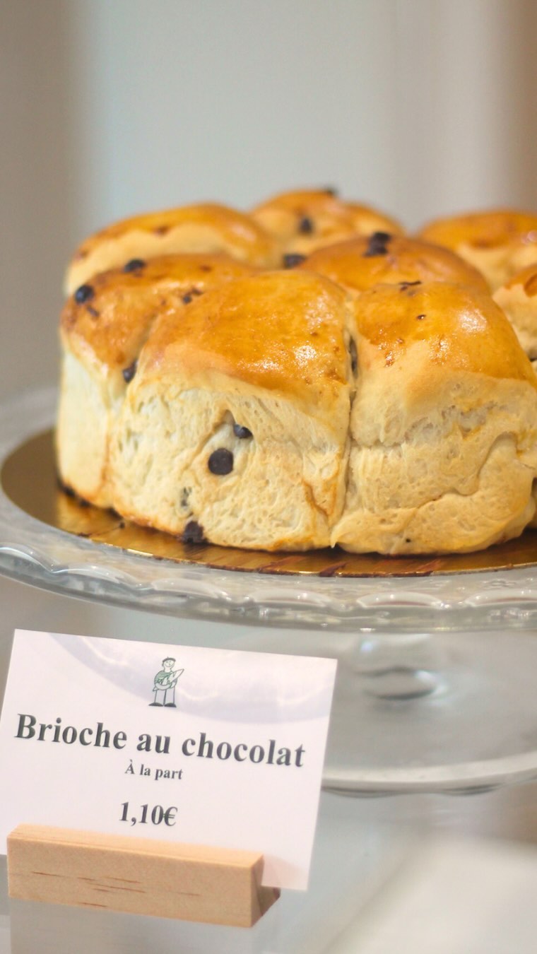 Brioche au chocolat