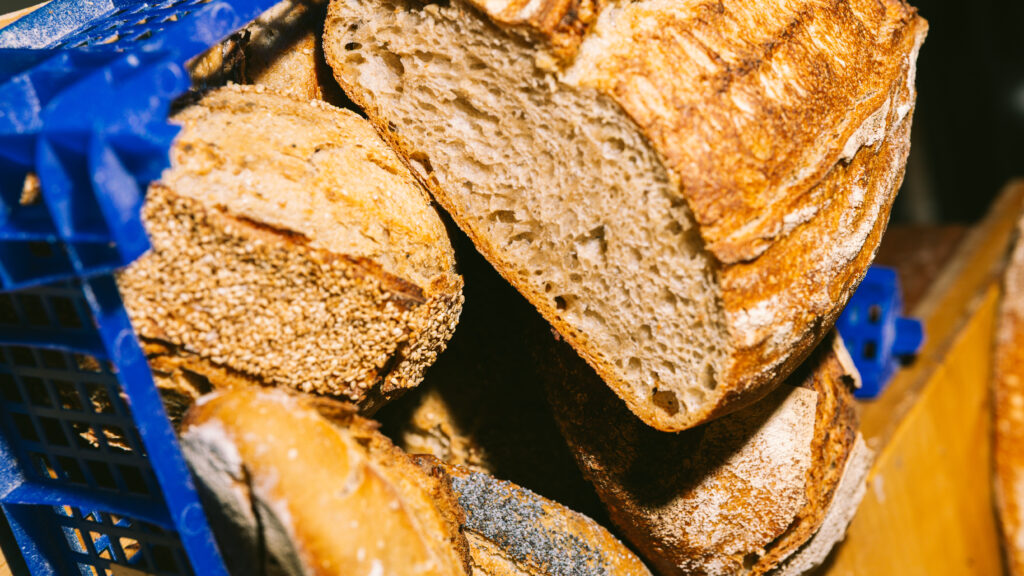 Sac de pain artisanal d'une boulangerie bordelaise