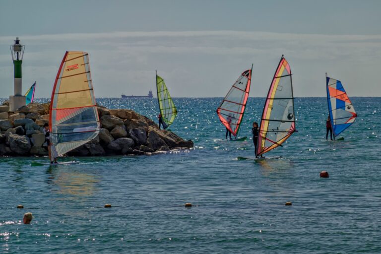 Session de planche à voile à Aix-en-Provence